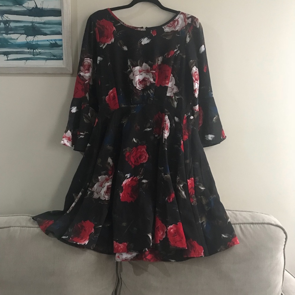 Anthropologie Fit and Flare Dress